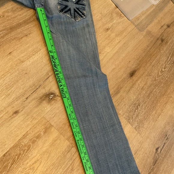 Vigoss Jean - Bootcut Medium Wash Denim Blue Jeans - Ladies Size 7 - Picture 8 of 11